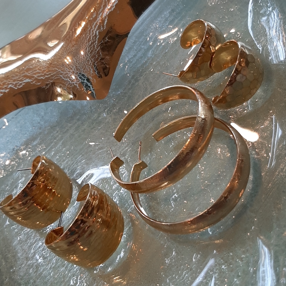 Earrings Goldtone